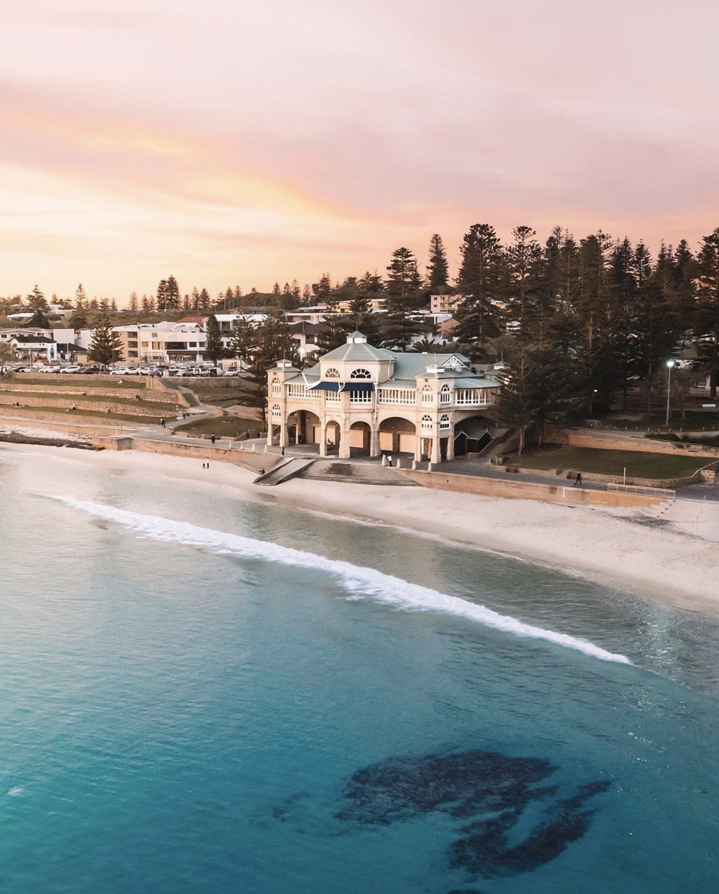 Cottesloe beach in Perth